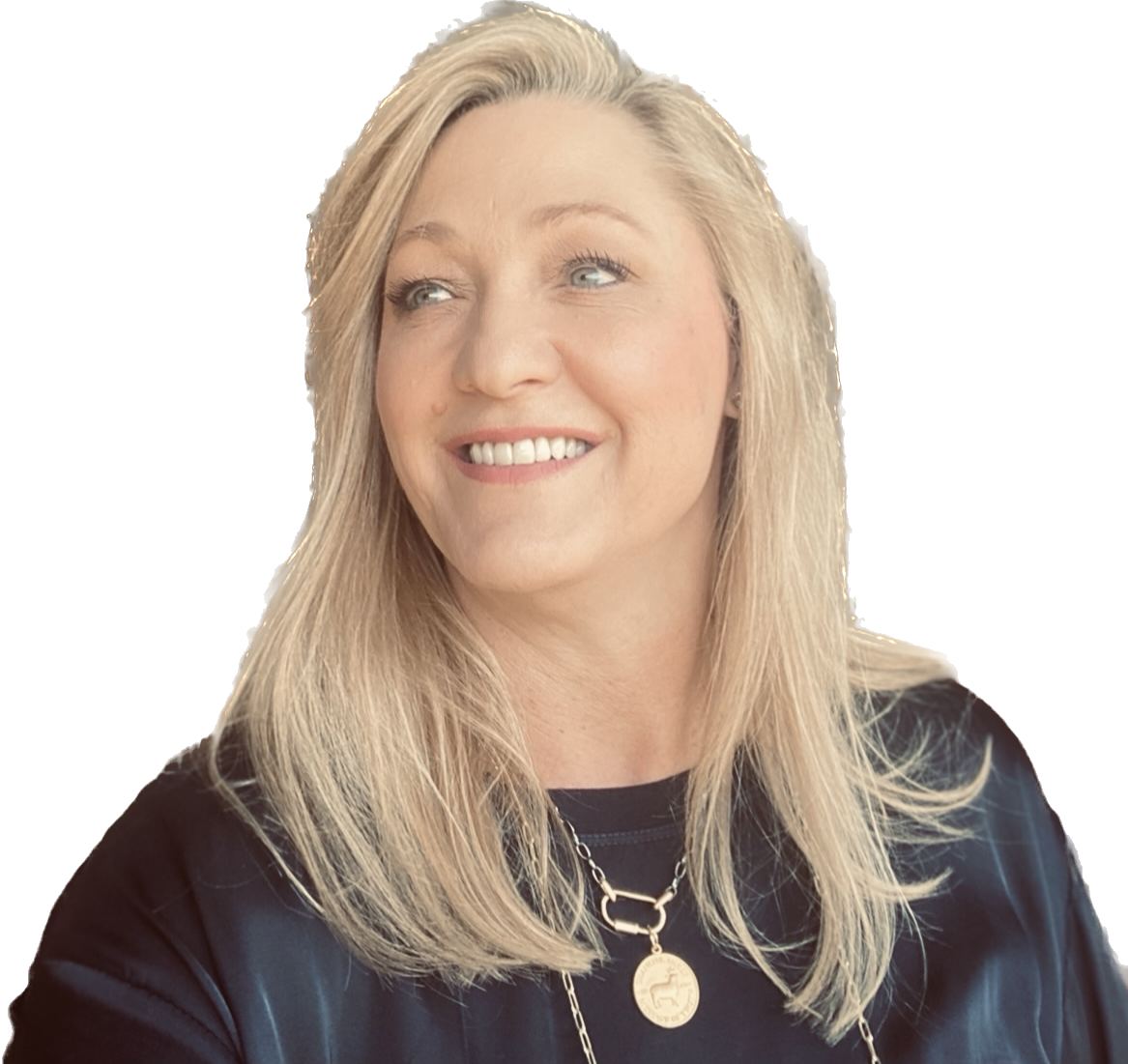 Thankful Sheep Message of Truth Coin Insignia Necklace