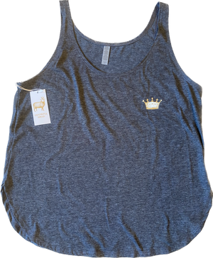 Thankful Sheep Tank Top Gray