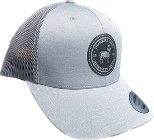 Thankful Sheep Trucker Hat Gray