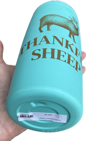 Thankful Sheep Logo Tumbler