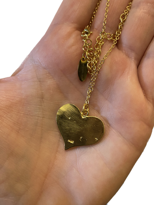 Thankful Sheep Love Heart Necklace