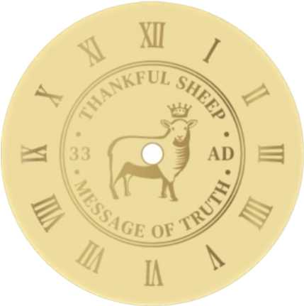 Thankful Sheep Ladies Wrist Watch