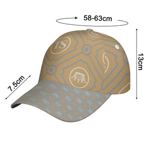 Thankful Sheep Printed Peaked Cap