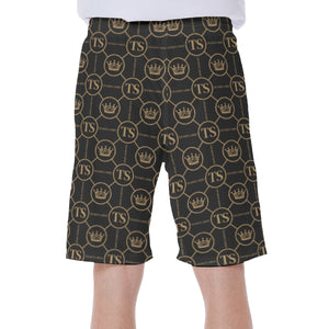 Thankful Sheep Circle Icons Men's Swim Trunks