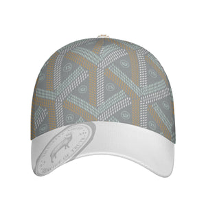 Thankful Sheep Patterned Peaked Hat