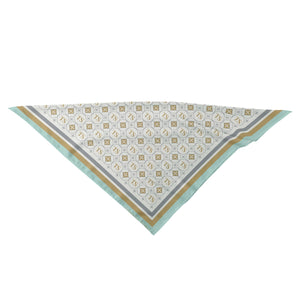 Thankful Sheep Elle Scarf    Light Gray/Blue/Gole/Gray